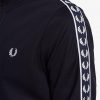 Vestes de survêtement à panneaux et bandes