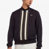 Vestes de survêtement à panneaux rayés