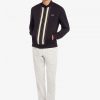 Vestes de survêtement à panneaux rayés