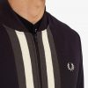 Vestes de survêtement à panneaux rayés