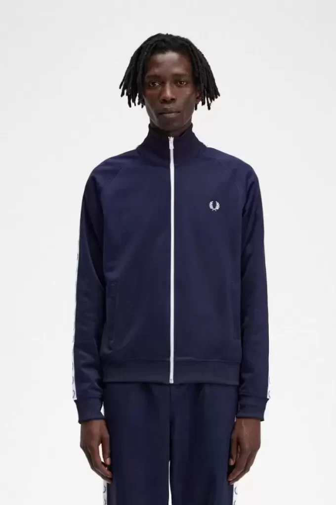 Vestes de survêtement pour hommes avec bandes