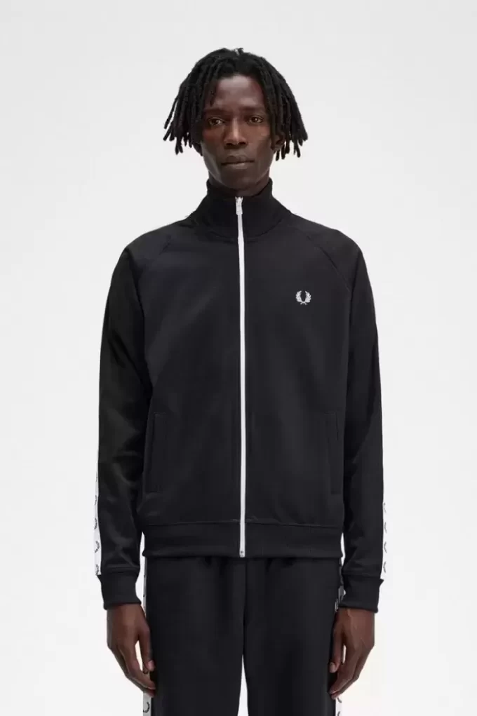 Vestes de survêtement pour hommes avec bandes