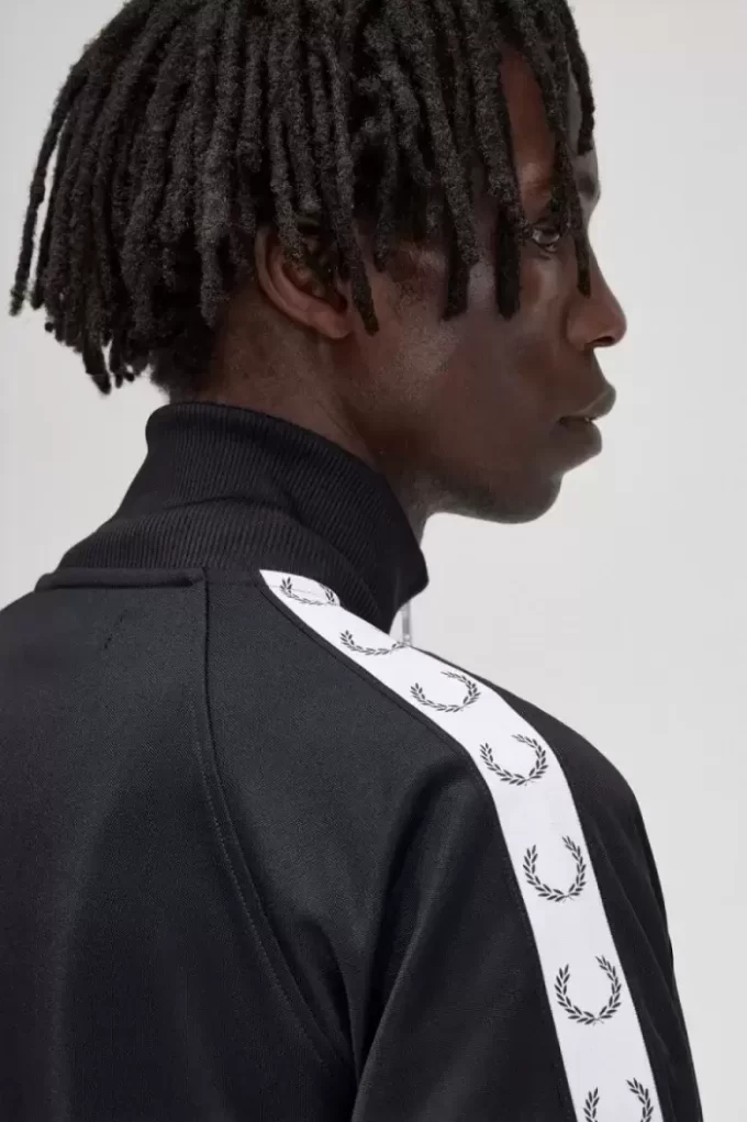 Vestes de survêtement pour hommes avec bandes