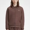 Vestes de survêtement pour hommes avec col à détails de ruban adhésif