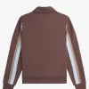 Vestes de survêtement pour hommes avec col à détails de ruban adhésif