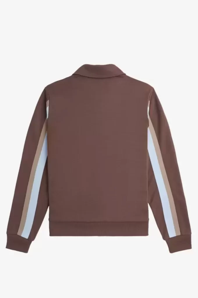Vestes de survêtement pour hommes avec col à détails de ruban adhésif
