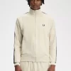 Vestes de survêtement pour hommes à bande contrastée