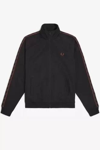 Vestes de survêtement pour hommes à bande contrastée