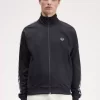 Vestes de survêtement pour hommes à bande contrastée