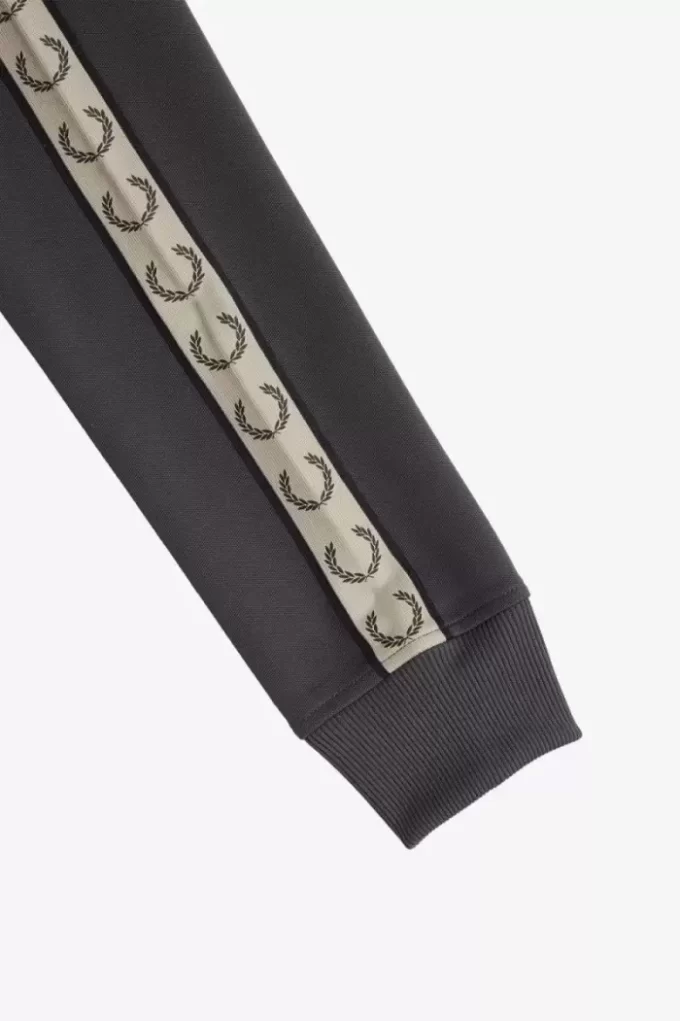 Vestes de survêtement pour hommes à bande contrastée