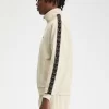 Vestes de survêtement pour hommes à bande contrastée