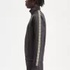 Vestes de survêtement pour hommes à bande contrastée