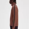 Vestes de survêtement pour hommes à bande contrastée