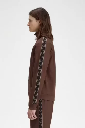 Vestes de survêtement pour hommes à bande contrastée