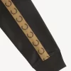 Vestes de survêtement pour hommes à bande contrastée