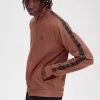 Vestes de survêtement pour hommes à bande contrastée