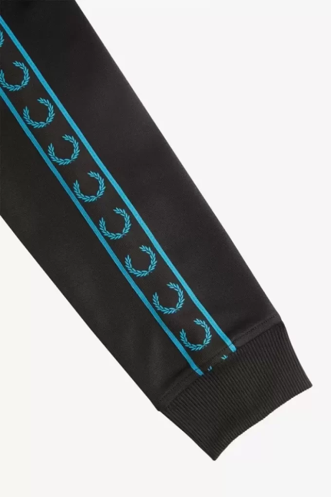 Vestes de survêtement pour hommes à bande contrastée