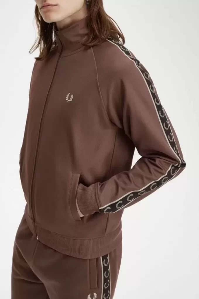 Vestes de survêtement pour hommes à bande contrastée