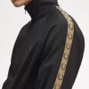 Vestes de survêtement pour hommes à bande contrastée
