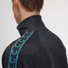 Vestes de survêtement pour hommes à bande contrastée