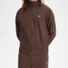 Vestes de survêtement pour hommes à bande contrastée
