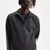 Vestes de survêtement pour hommes à bande contrastée