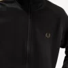 Vestes de survêtement pour hommes à bande contrastée