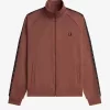 Vestes de survêtement pour hommes à bande contrastée