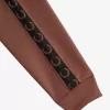 Vestes de survêtement pour hommes à bande contrastée