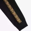 Vestes de survêtement pour hommes à bande contrastée