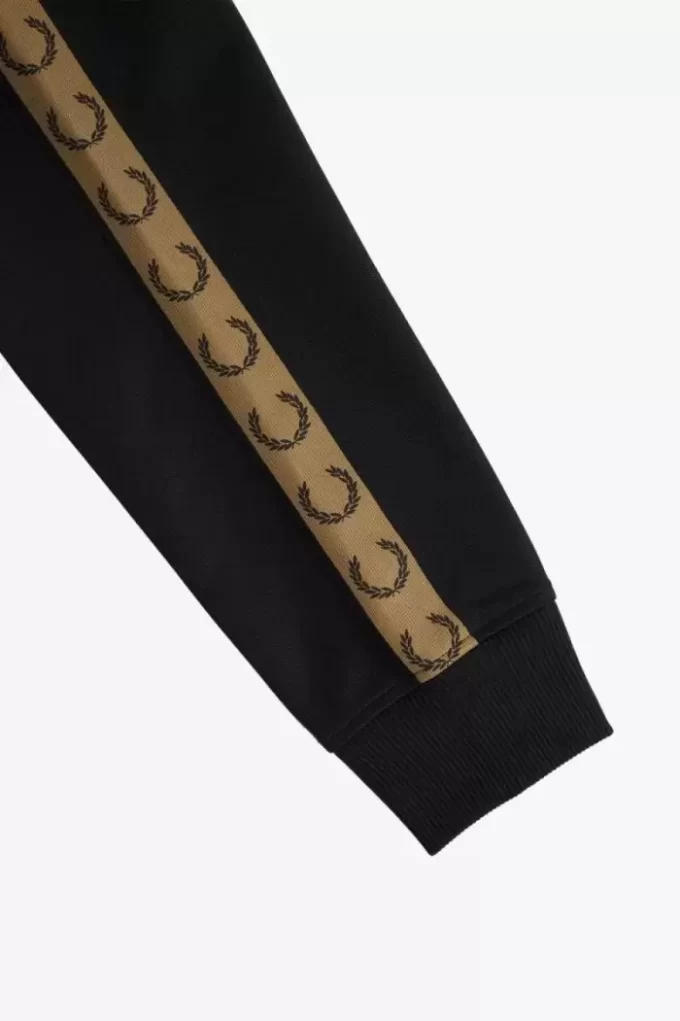 Vestes de survêtement pour hommes à bande contrastée