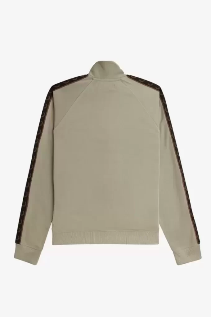 Vestes de survêtement pour hommes à bande contrastée