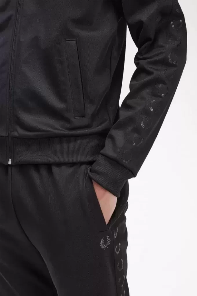 Vestes de survêtement pour hommes à bande tonale
