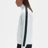 Vestes de survêtement pour hommes à bandes ton sur ton