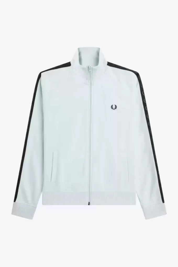 Vestes de survêtement pour hommes à bandes ton sur ton