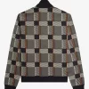 Vestes de survêtement pour hommes à motif tartan Glitch
