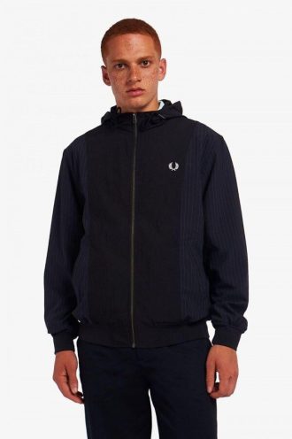 Vestes de survêtement tissées à rayures fines
