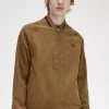 Vestes de tennis aviateur en velours côtelé gaufré pour homme