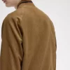 Vestes de tennis aviateur en velours côtelé gaufré pour homme