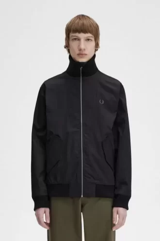 Vestes de tennis bomber en tricot côtelé pour homme