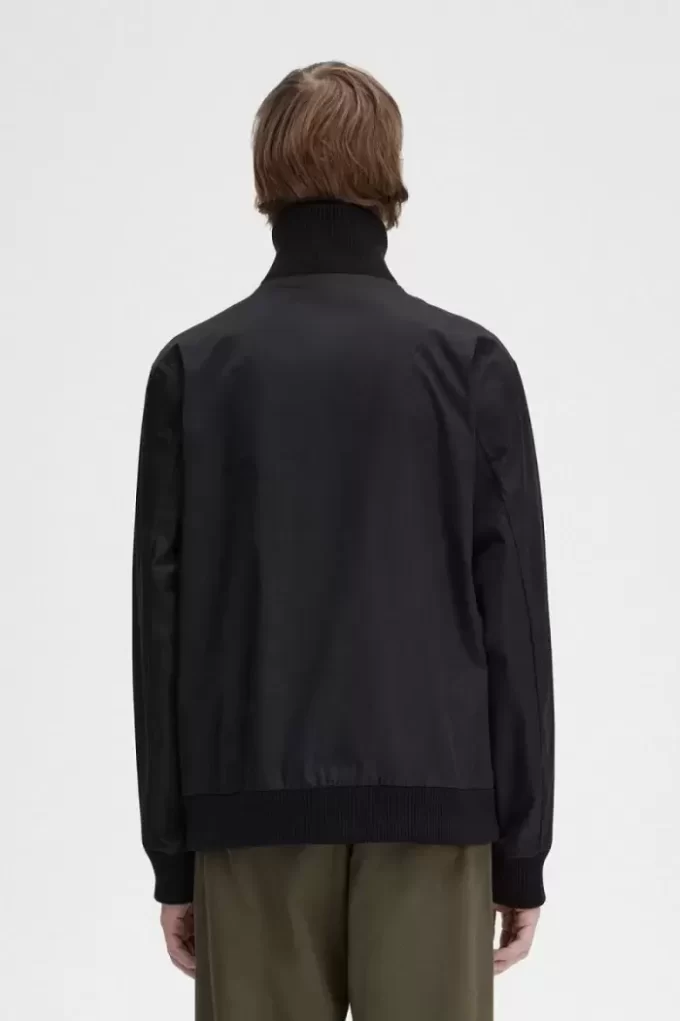 Vestes de tennis bomber en tricot côtelé pour homme