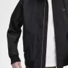 Vestes de tennis bomber en tricot côtelé pour homme