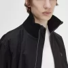 Vestes de tennis bomber en tricot côtelé pour homme