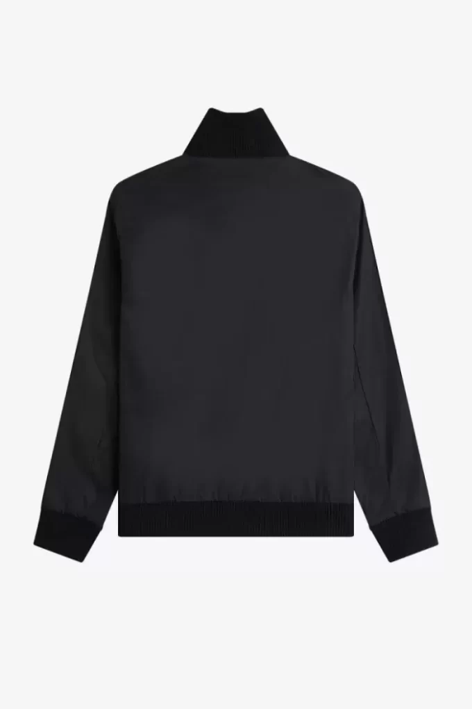Vestes de tennis bomber en tricot côtelé pour homme
