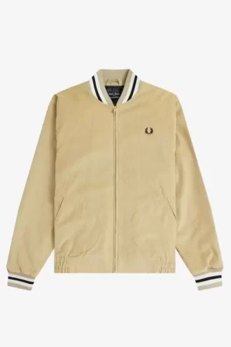 Vestes de tennis bomber en velours côtelé pour homme