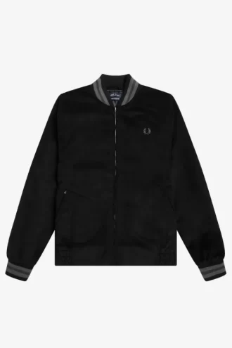 Vestes de tennis bomber en velours côtelé pour homme