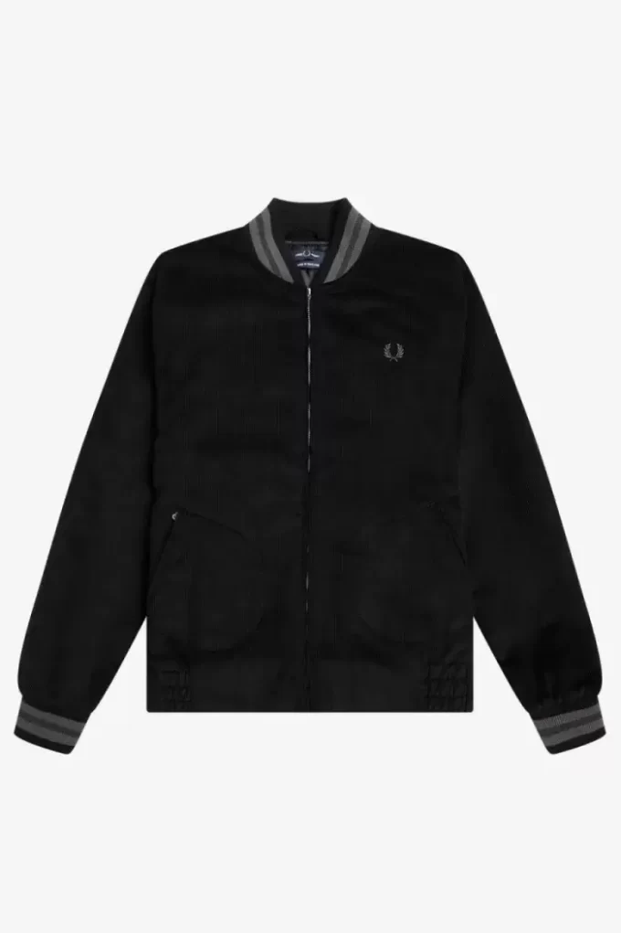 Vestes de tennis bomber en velours côtelé pour homme