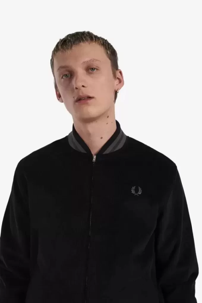 Vestes de tennis bomber en velours côtelé pour homme