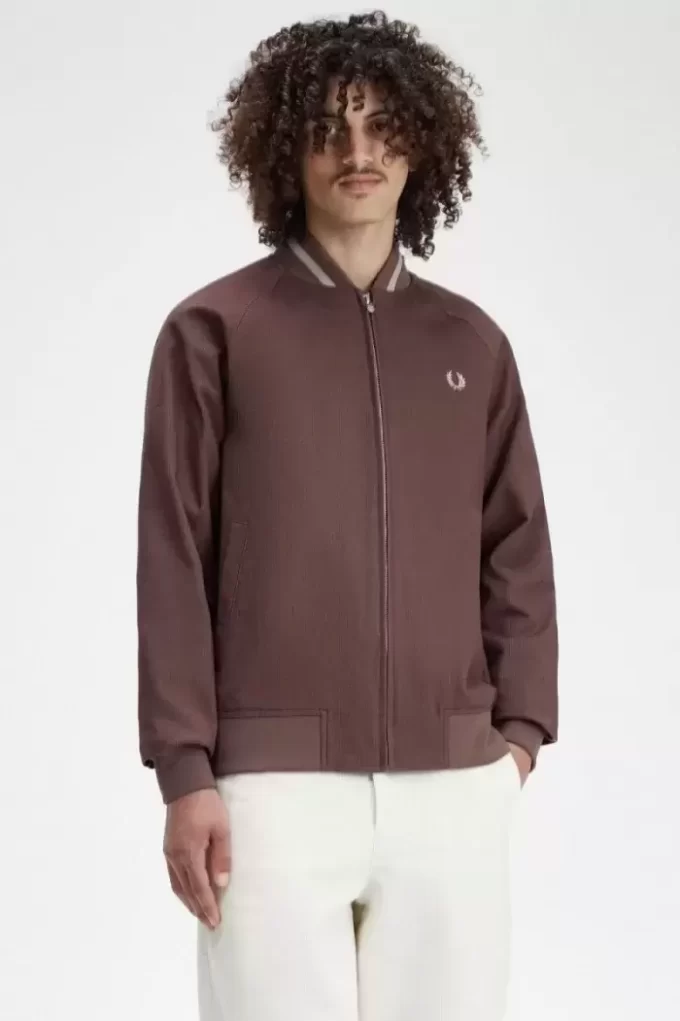 Vestes de tennis bomber en velours côtelé pour hommes