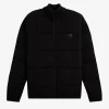 Vestes en tricot matelassé pour hommes